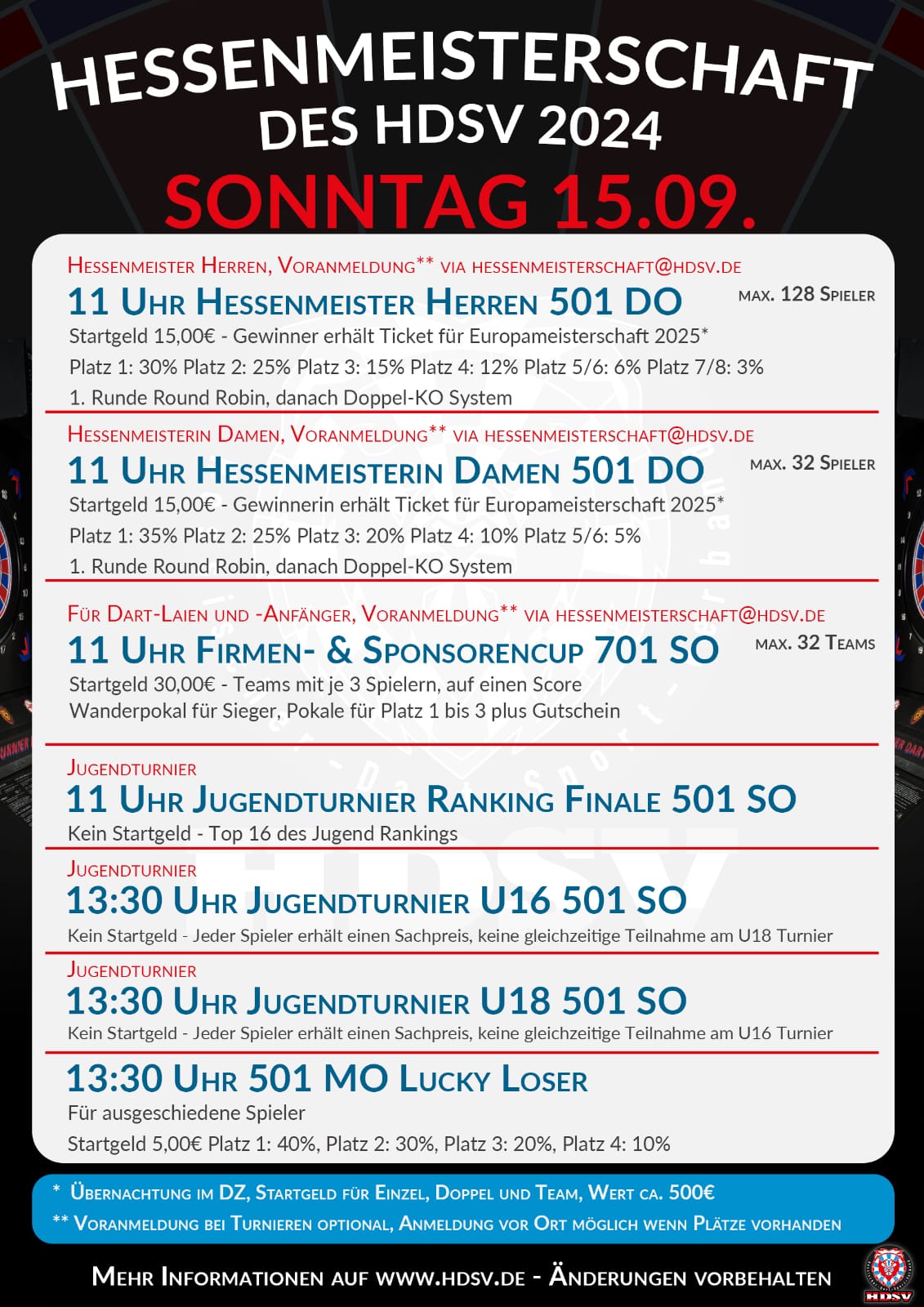 Ausschreibung Sonntag Hessenmeisterschaft 2024 save the date