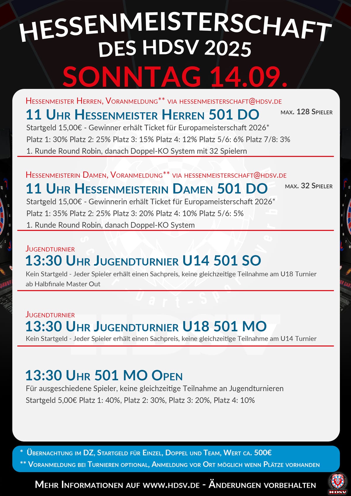 Ausschreibung Sonntag Hessenmeisterschaft 2025 save the date